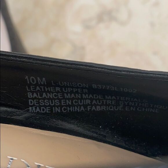 Franco Sarto Black Leather Pumps - Picture 8 of 10